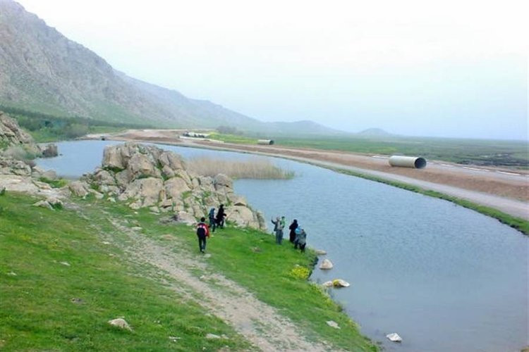 عکس تالاب هشیلان کرمانشاه