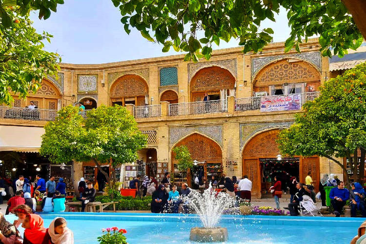 عکس سرای مشیر شیراز