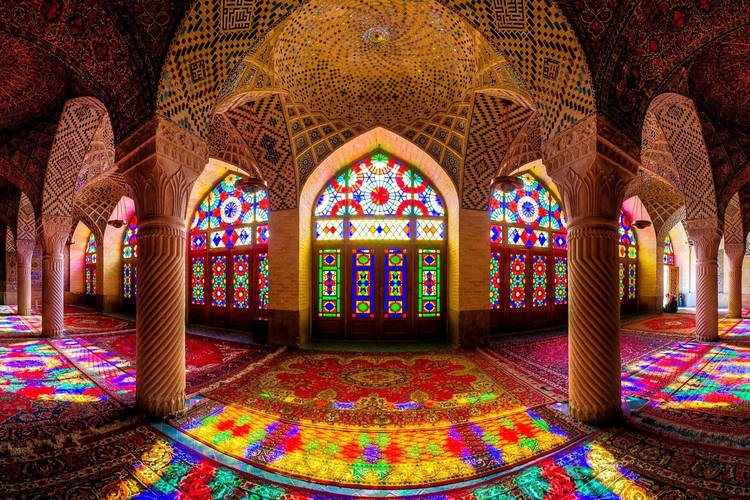 عکس مسجد نصیر الملک شیراز